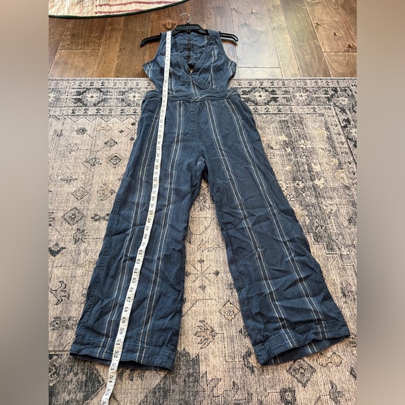 Free People women’s linen blend Moonlight Mile Jumper size 4 - Picture 12 of 15